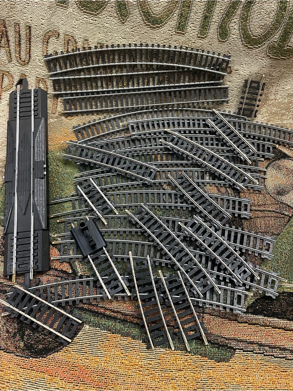 Assorted Lot of 42 Vintage Bachmann HO Scale Tracks